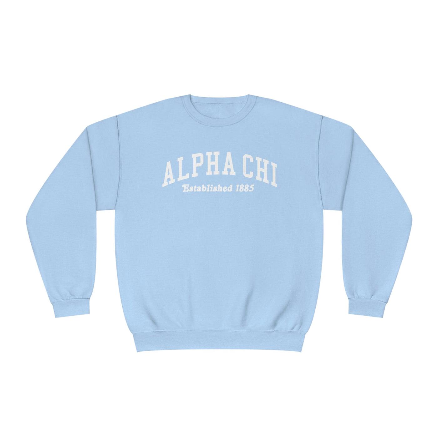 Alpha Chi Omega Sorority Varsity College AXO Crewneck Sweatshirt