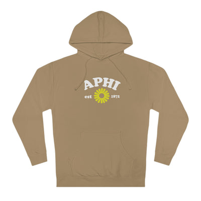 Alpha Phi Lavender Flower Sorority Hoodie | Trendy Sorority Alpha Phi Sweatshirt