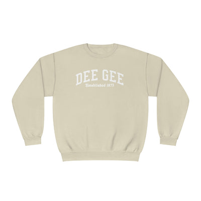 Delta Gamma DG Sorority Varsity College Dee Gee Crewneck Sweatshirt