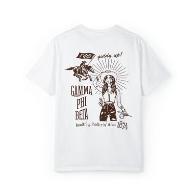 Gamma Phi Beta Country Western Sorority T-shirt