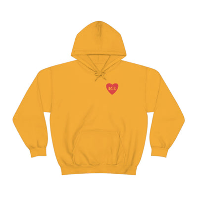 I Love Phi Sigma Sigma Sorority Sweatshirt | Trendy Custom Sorority Hoodie