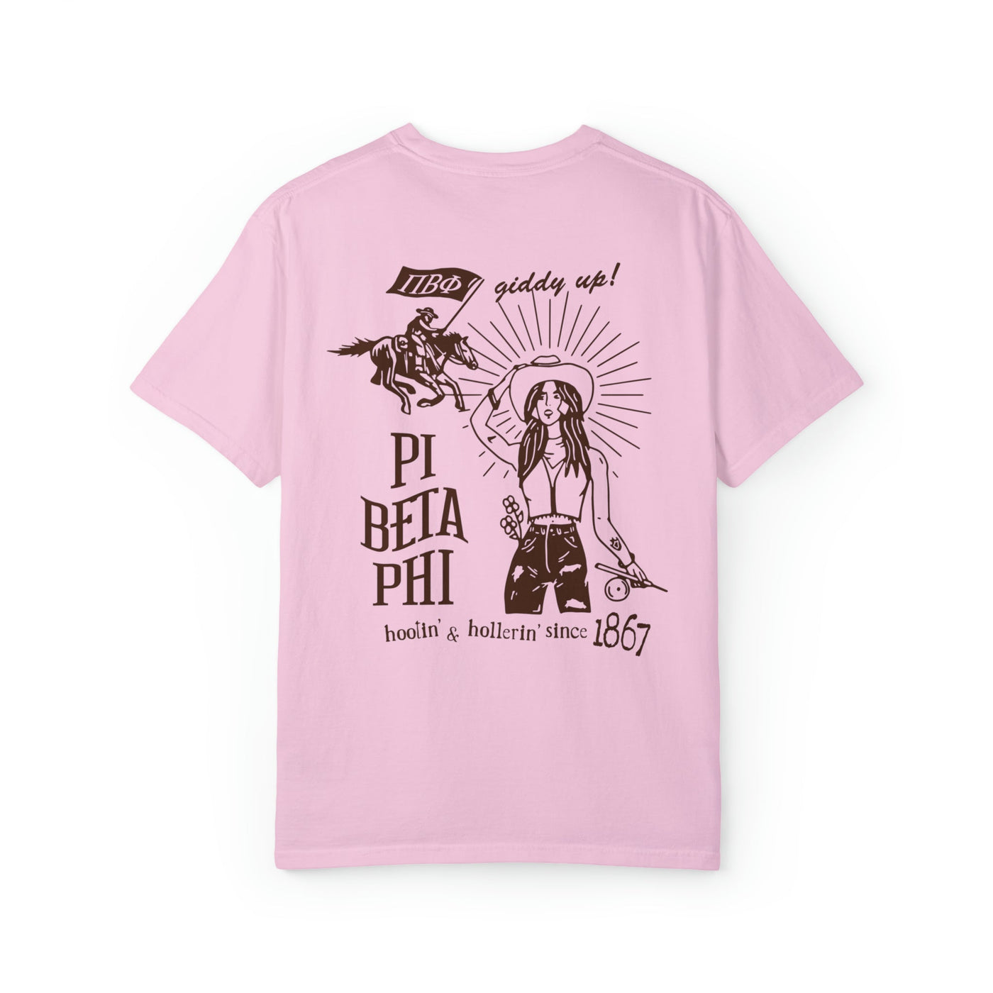 Pi Beta Phi Country Western Sorority T-shirt