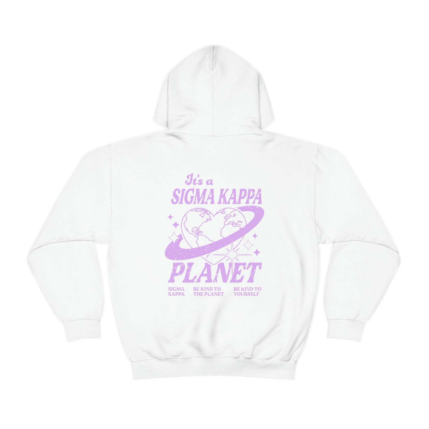 Sigma Kappa Planet Hoodie | Be Kind to the Planet Trendy Sorority Hoodie