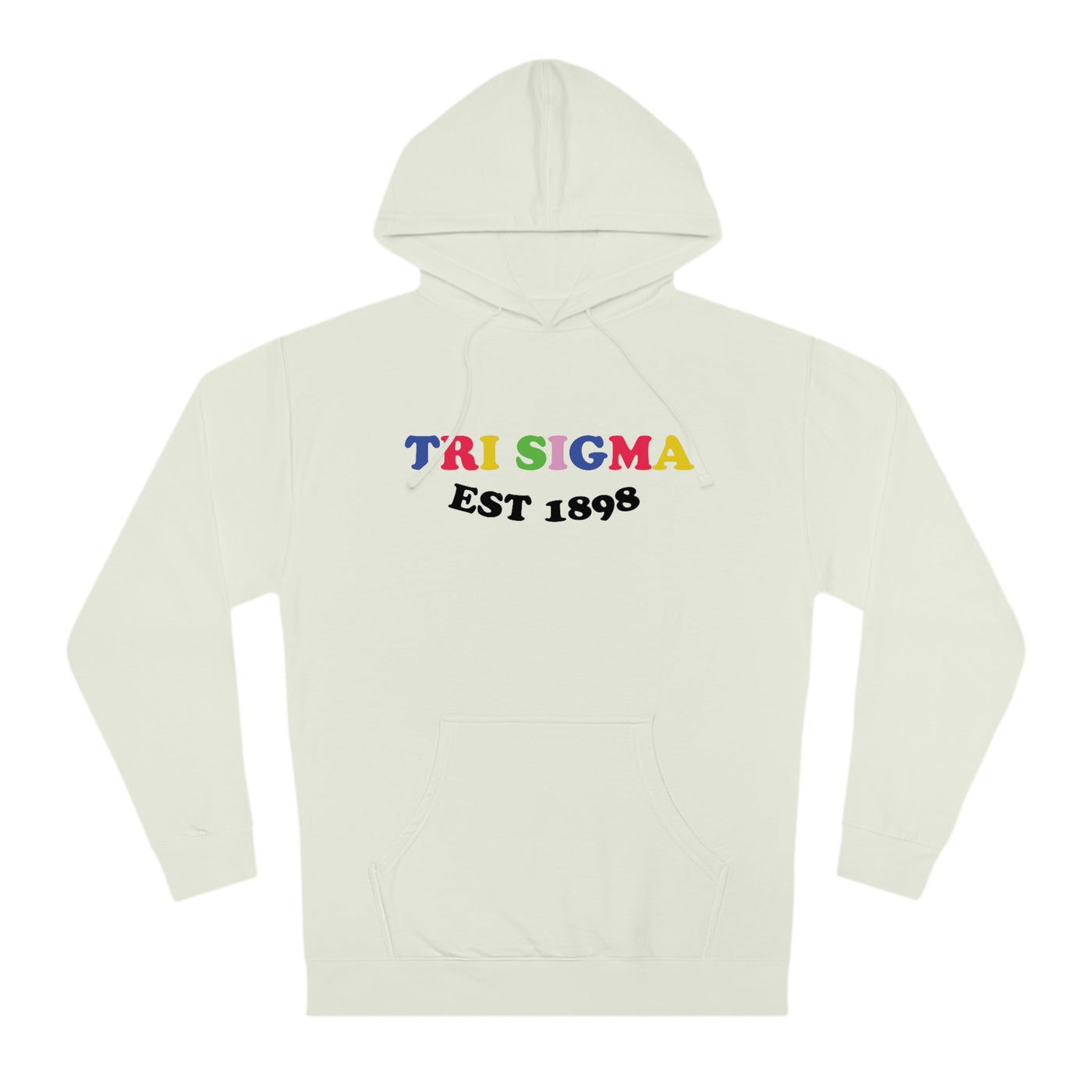 Sigma Sigma Sigma Colorful Sorority Sweatshirt TriSigma Hoodie