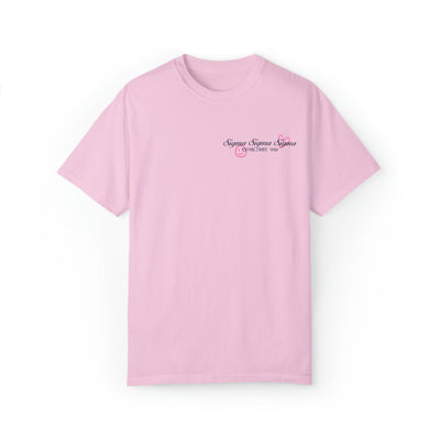Sigma Sigma Sigma Sorority Receipt Comfy T-shirt