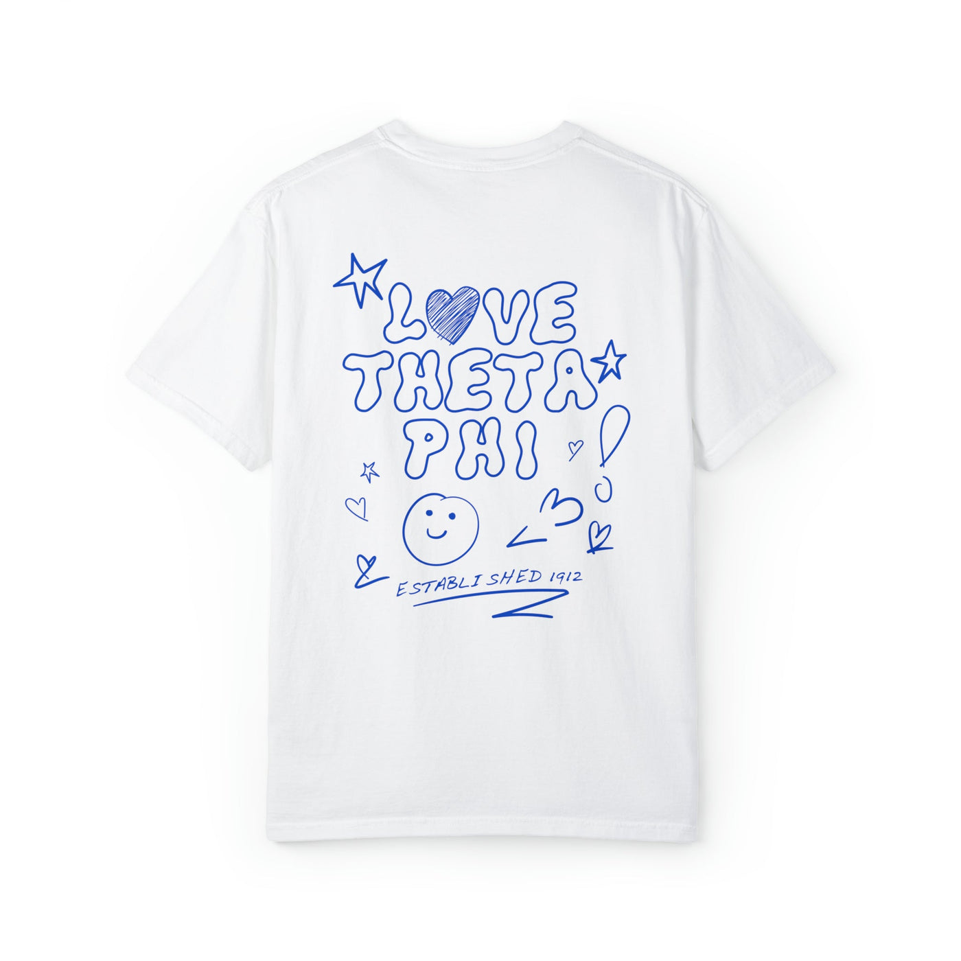 Theta Phi Alpha Love Doodle Sorority T-shirt