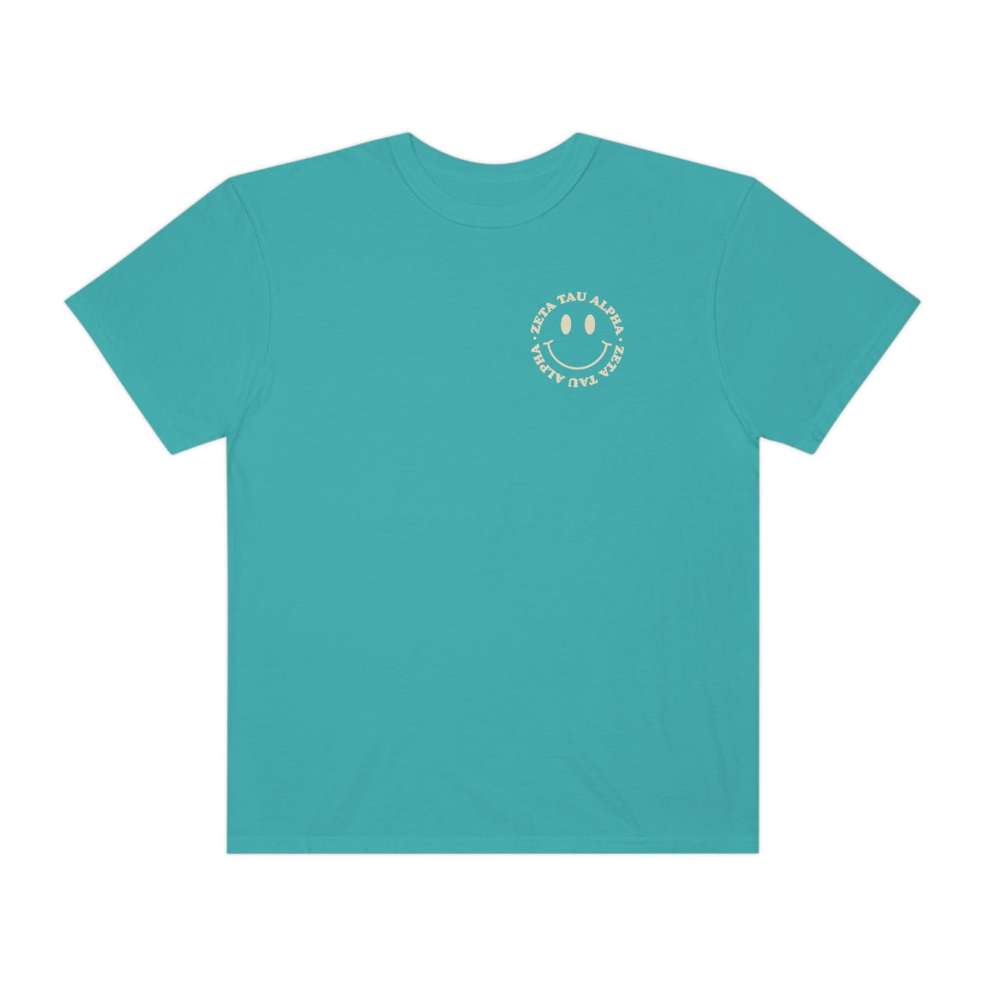 Zeta Tau Alpha Smile Sorority Comfy T-Shirt
