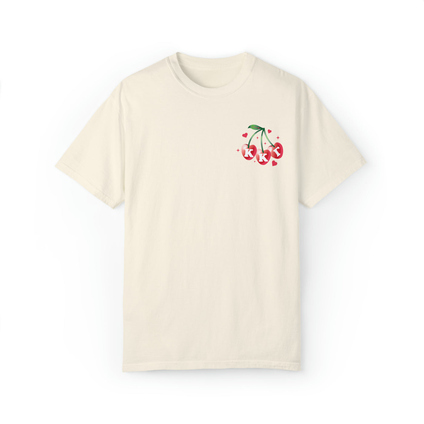 Kappa Kappa Gamma Cherry Airbrush Sorority T-shirt