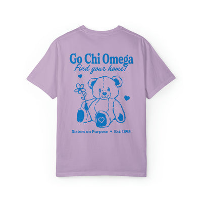 Chi Omega Teddy Bear Sorority T-shirt