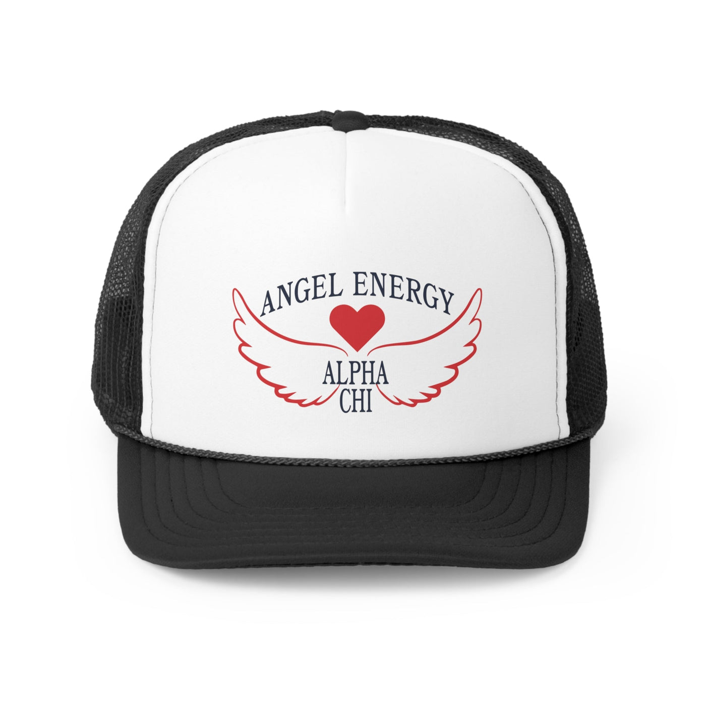 Alpha Chi Omega Angel Energy Foam Trucker Hat
