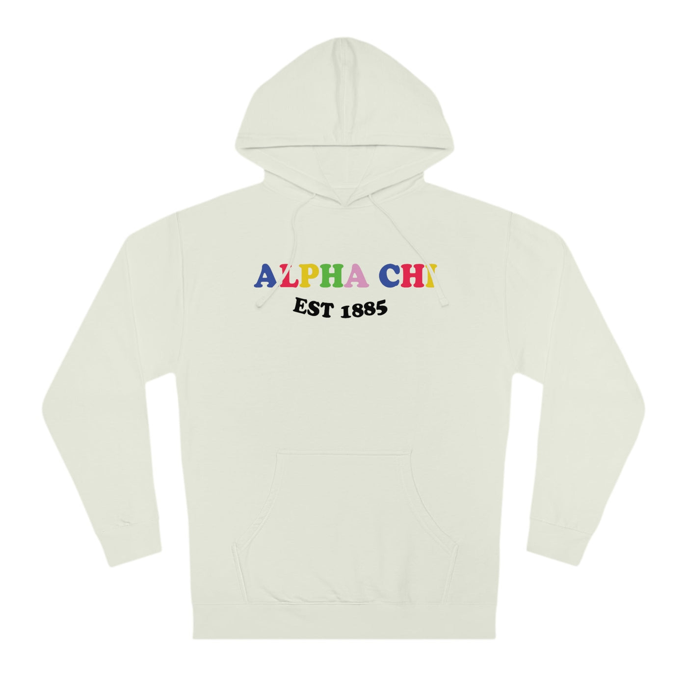 Alpha Chi Omega Colorful Sorority Sweatshirt Cozy Hoodie