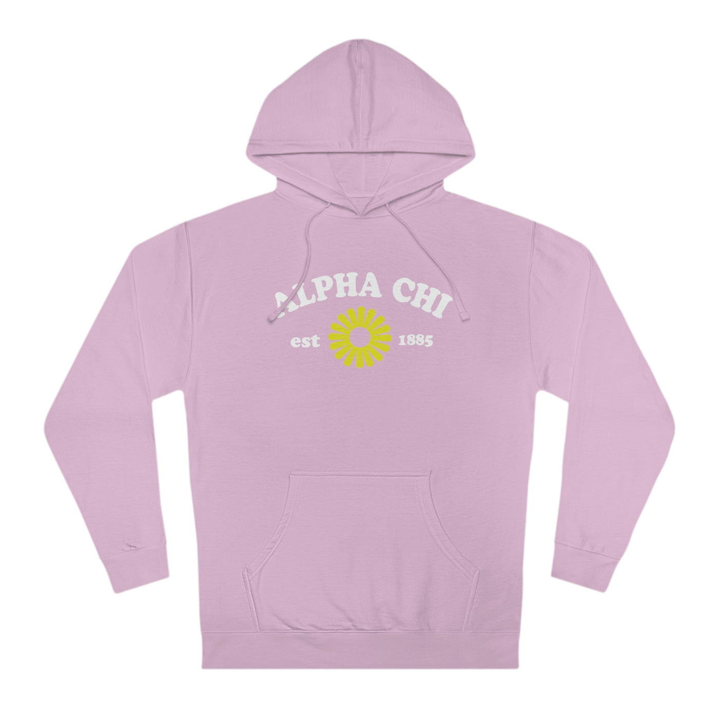 Alpha Chi Omega Lavender Flower Hoodie | Trendy Sorority Sweatshirt