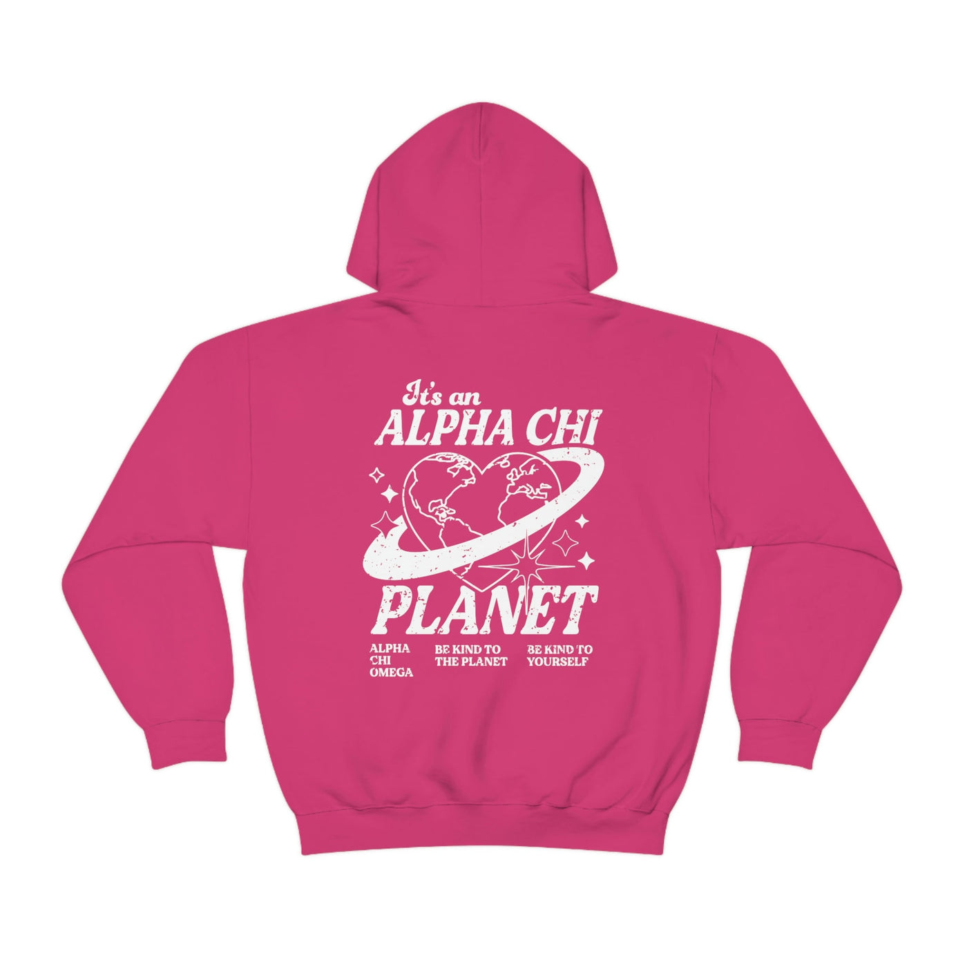 Alpha Chi Omega Planet Hoodie | Be Kind to the Planet Trendy Sorority Hoodie