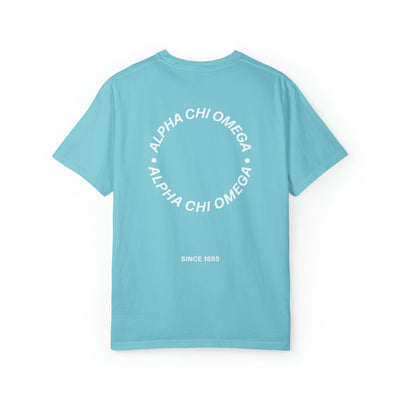Alpha Chi Omega Simple Circle Sorority T-shirt