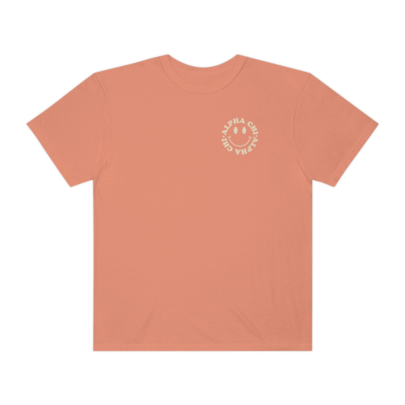 Alpha Chi Omega Smile Sorority Comfy T-Shirt