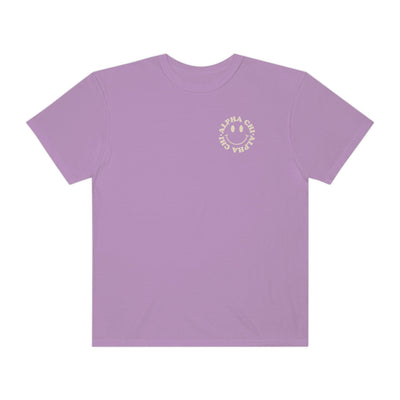 Alpha Chi Omega Smile Sorority Comfy T-Shirt