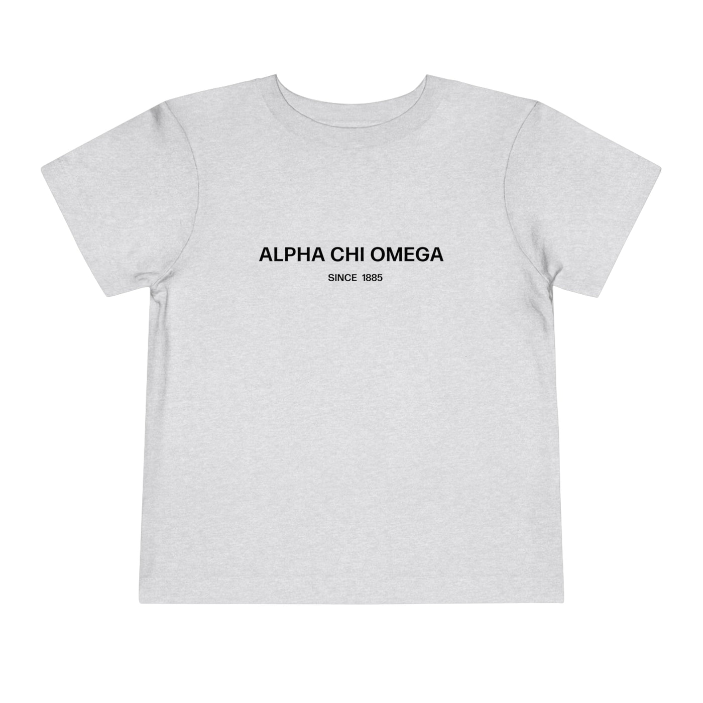 Alpha Chi Omega Sorority Baby Tee Crop Top