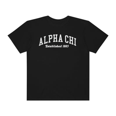 Alpha Chi Omega Varsity College Sorority Comfy T-Shirt