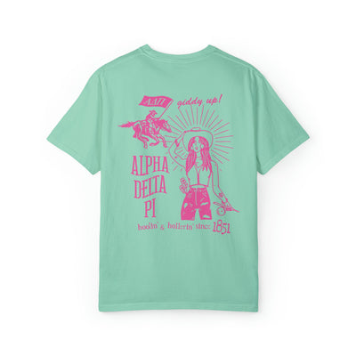 Alpha Delta Pi Country Western Pink Sorority T-shirt