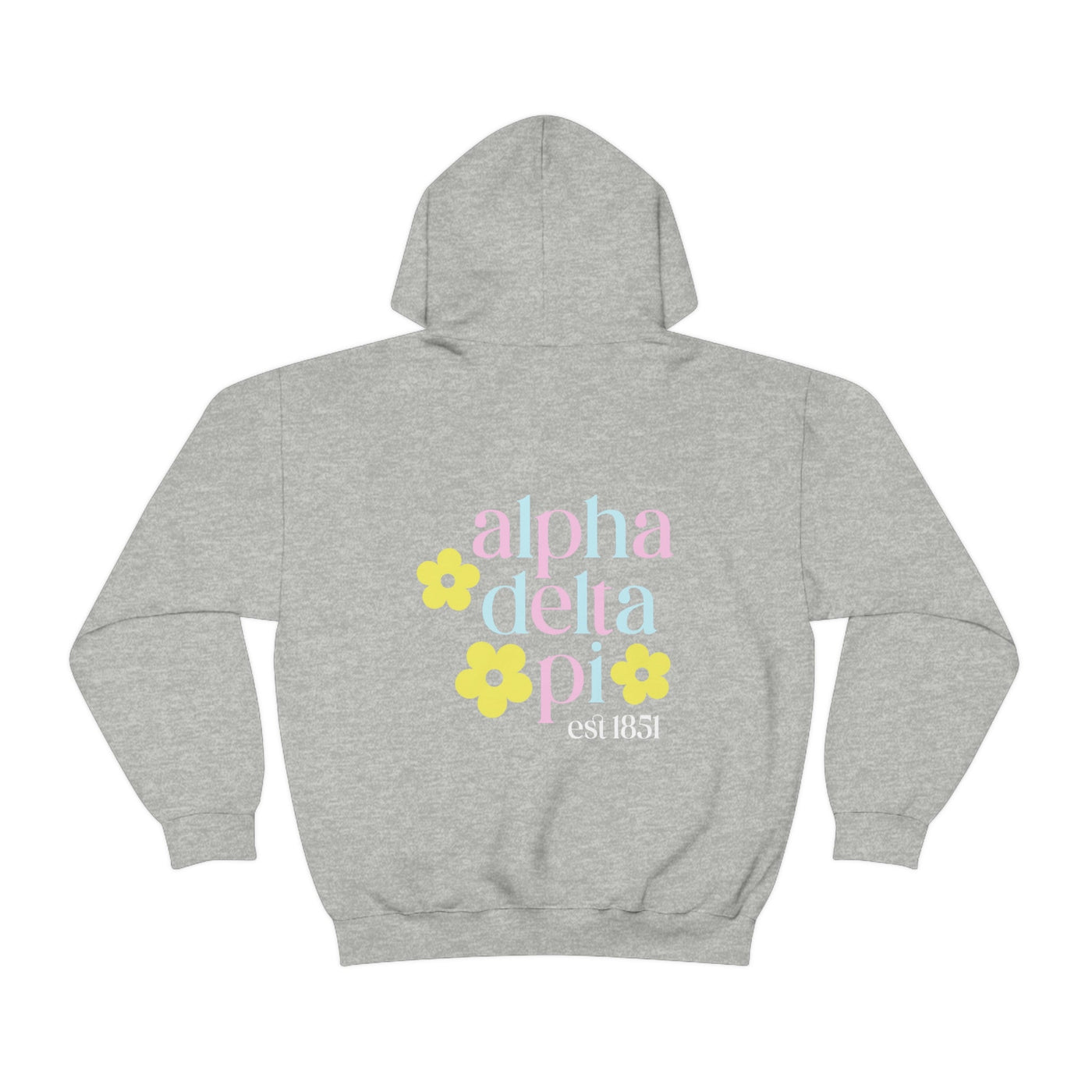 Alpha Delta Pi Flower Sweatshirt, ADPi Sorority Hoodie