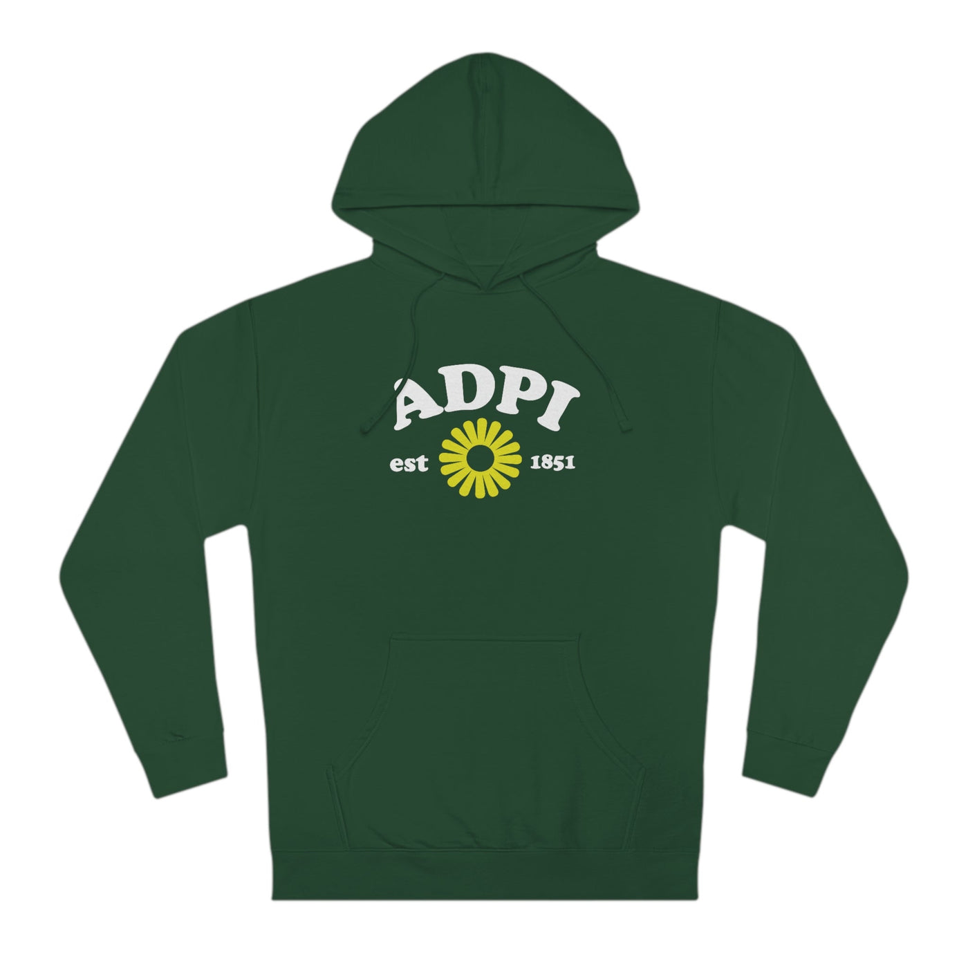 Alpha Delta Pi Lavender Flower Sorority Hoodie | Trendy Sorority ADPi Sweatshirt
