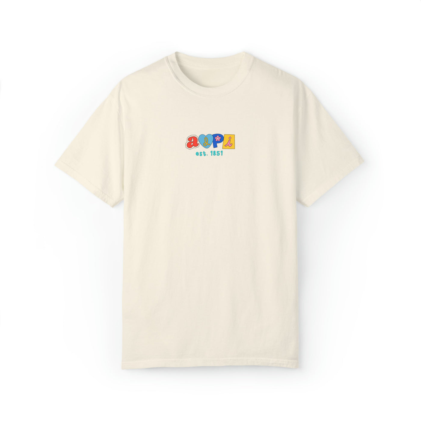 Alpha Delta Pi Scrapbook Sorority Comfy T-shirt
