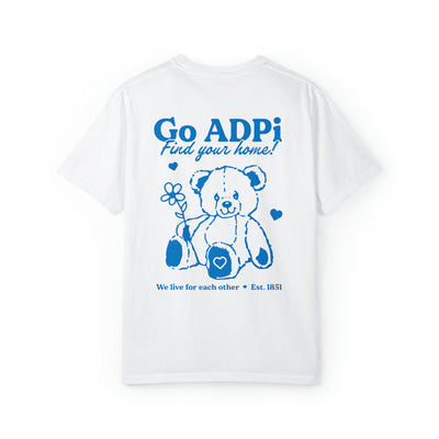 Alpha Delta Pi Teddy Bear Sorority T-shirt