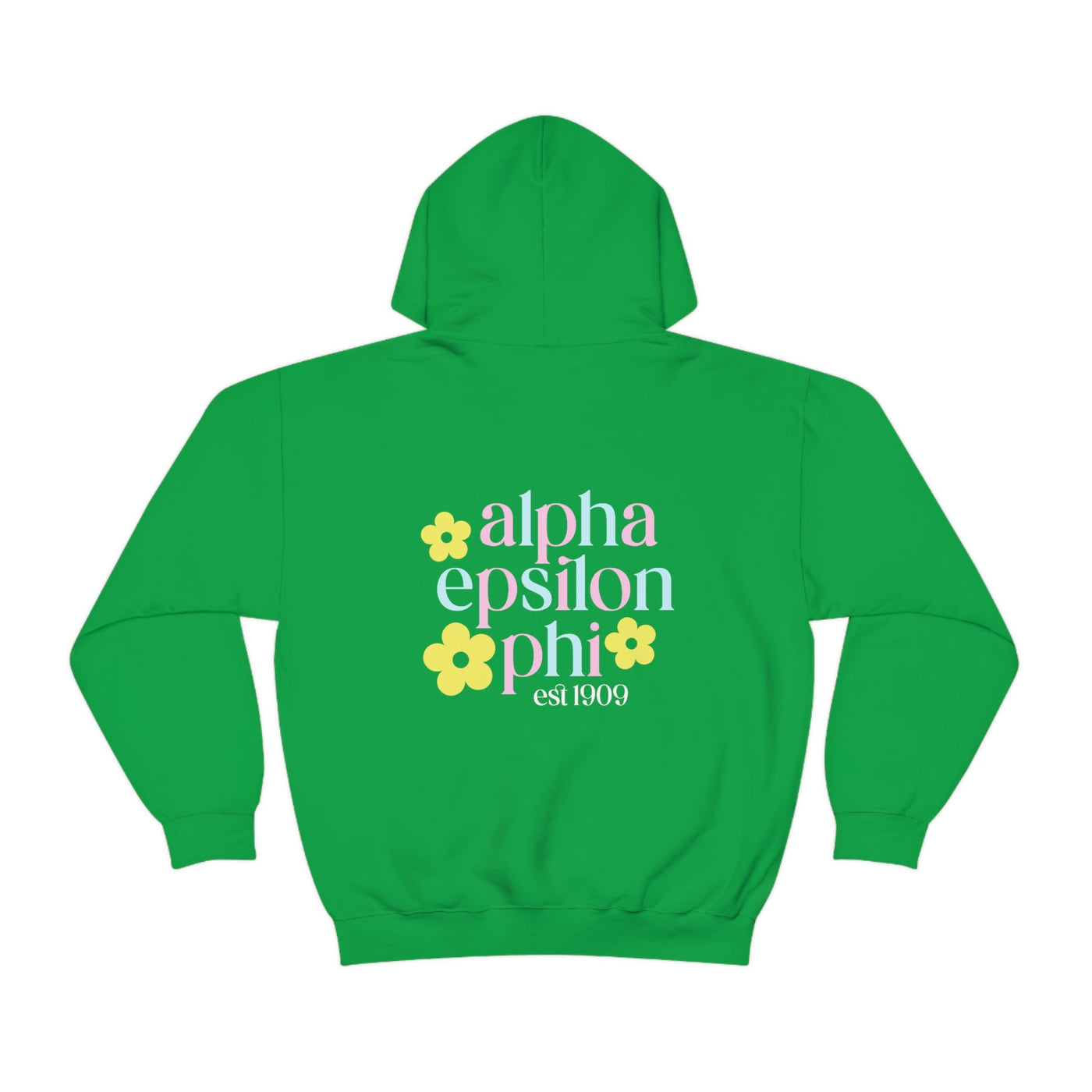 Alpha Epsilon Phi Flower Sweatshirt, AEPhi Sorority Hoodie