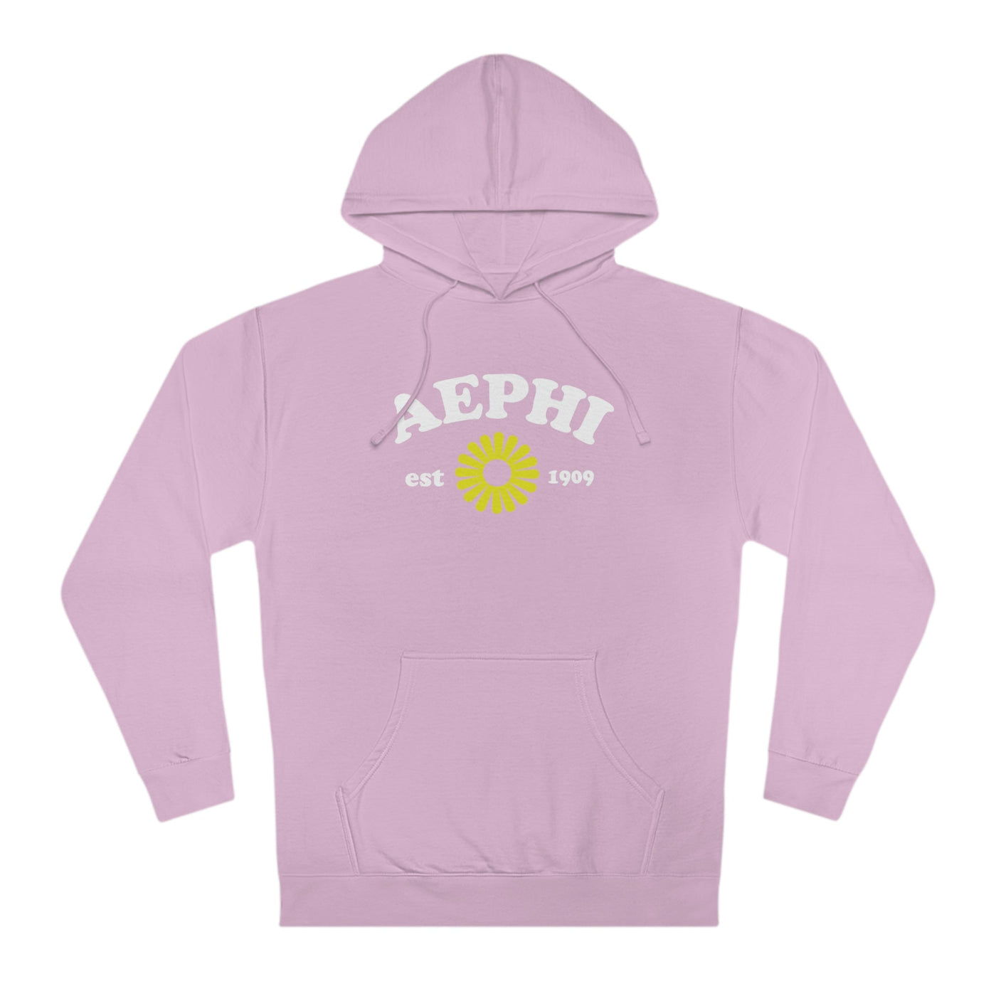 Alpha Epsilon Phi Lavender Flower Sorority Hoodie | Trendy Sorority AEPhi Sweatshirt