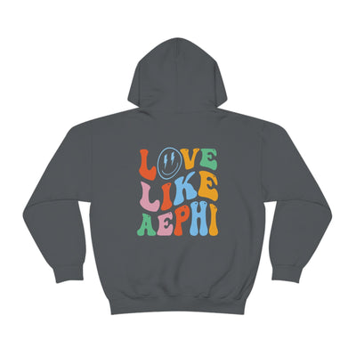 Alpha Epsilon Phi Soft Sorority Sweatshirt | Love Like AEPhi Sorority Hoodie