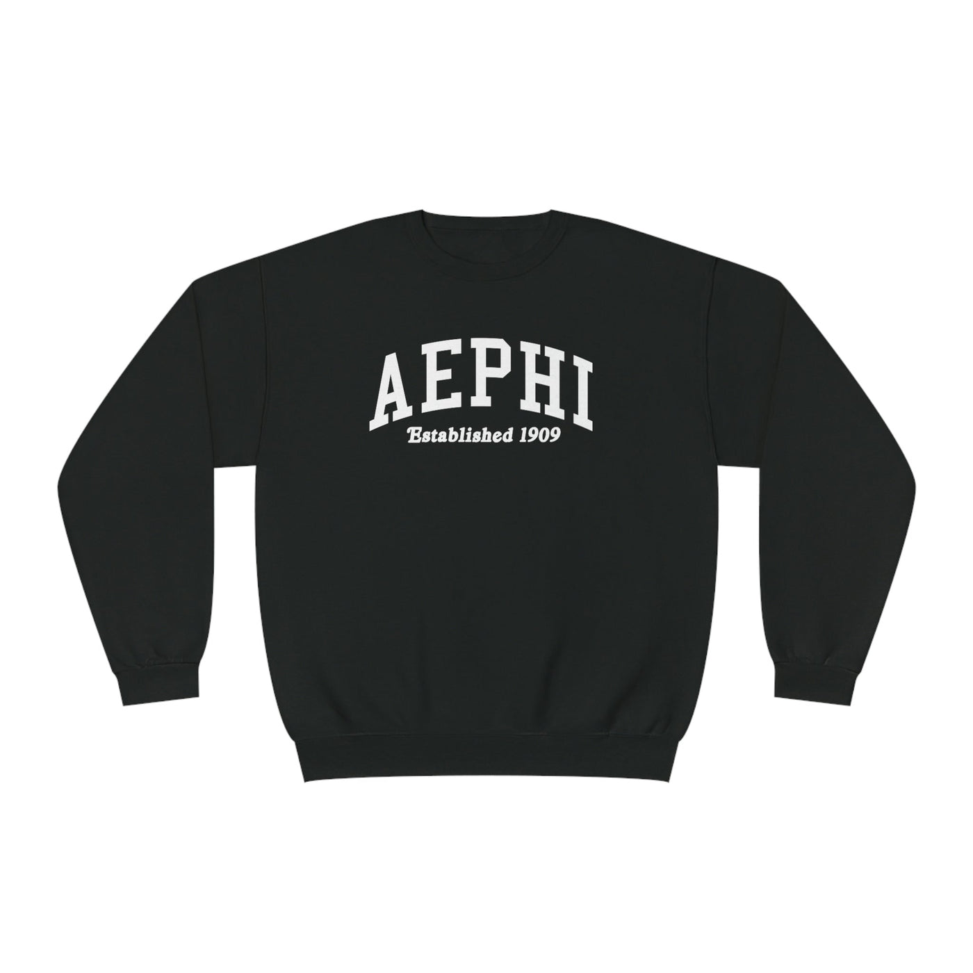 Alpha Epsilon Phi Sorority Varsity College AEPhi Crewneck Sweatshirt
