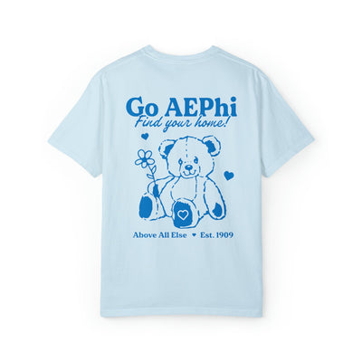Alpha Epsilon Phi Teddy Bear Sorority T-shirt