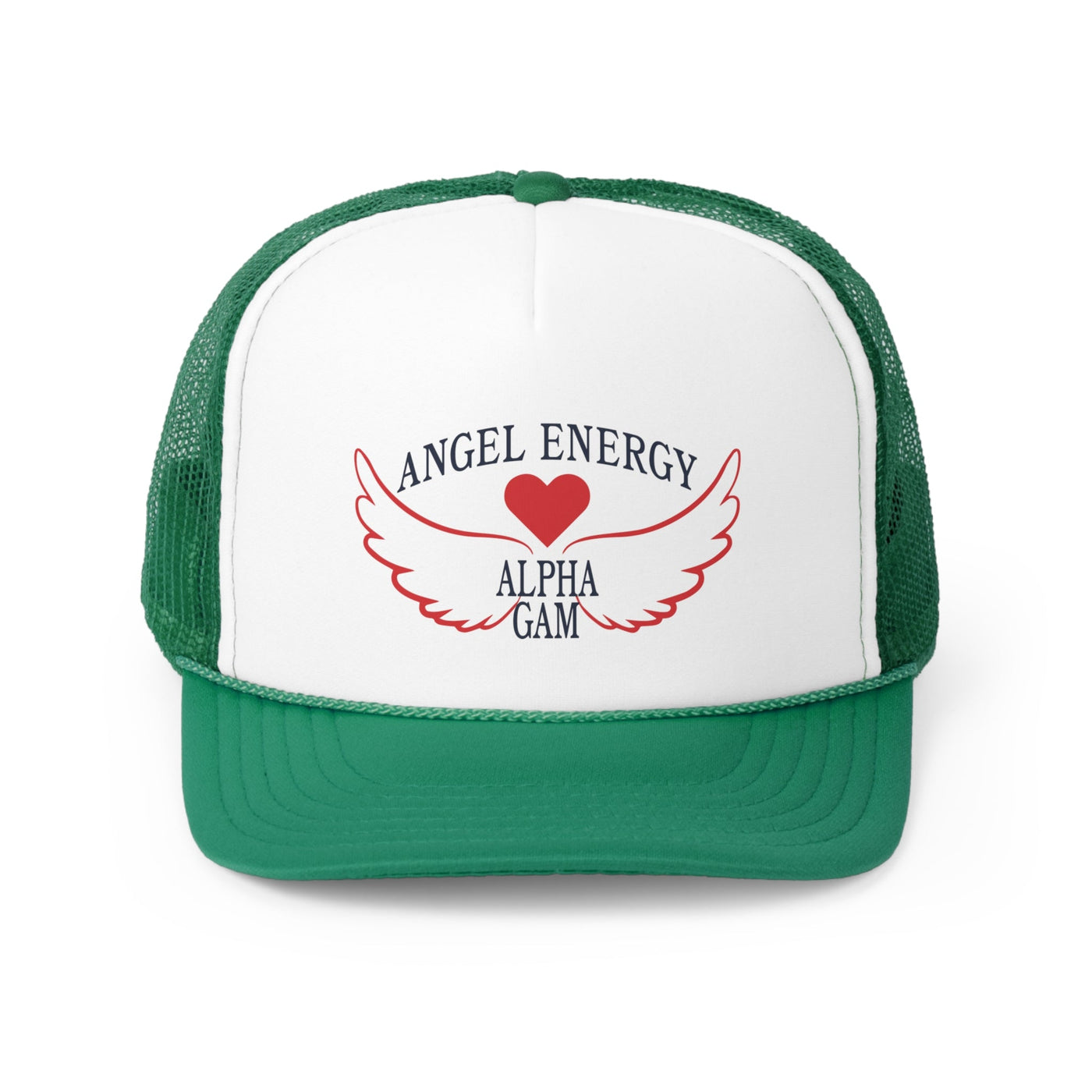 Alpha Gamma Delta Angel Energy Foam Trucker Hat