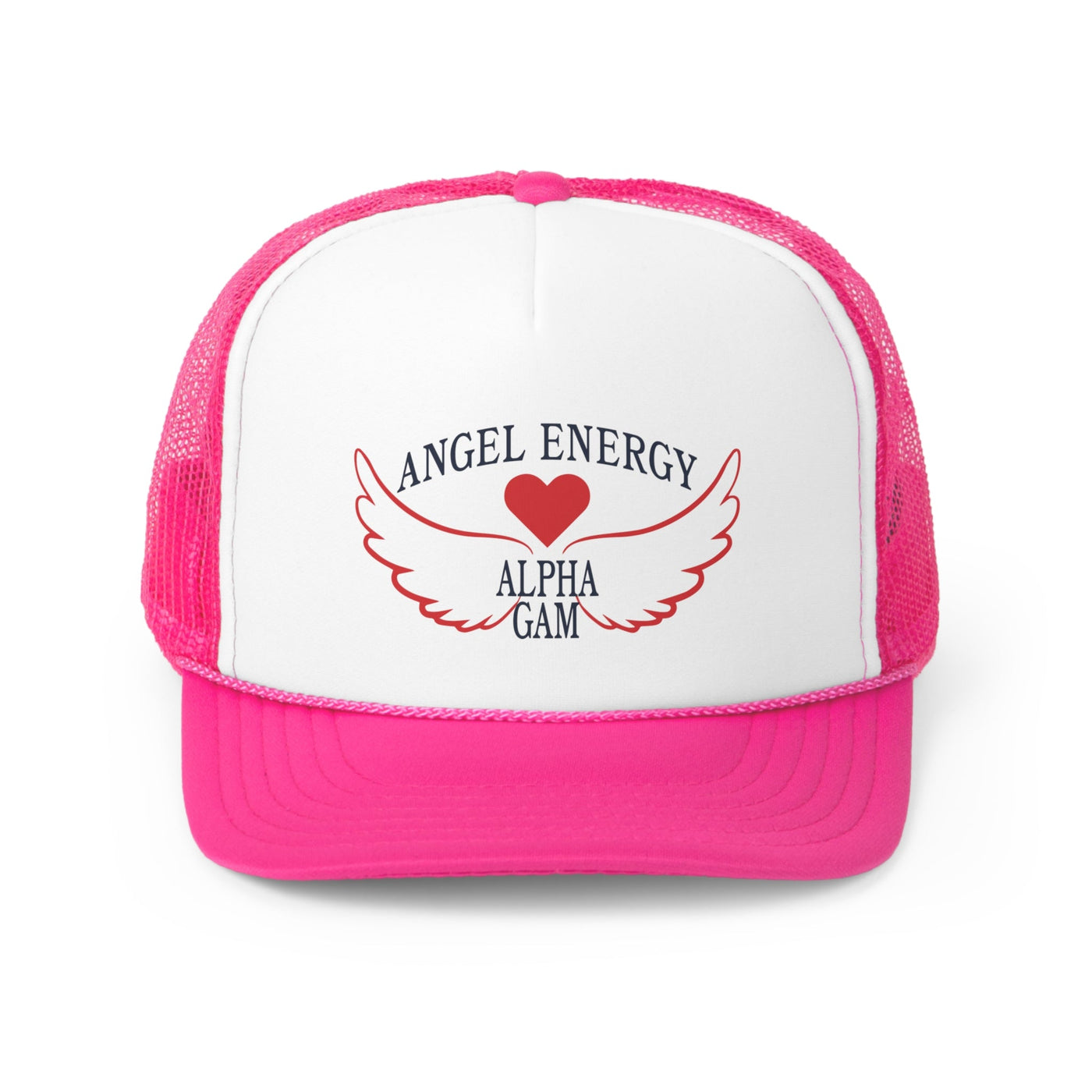 Alpha Gamma Delta Angel Energy Foam Trucker Hat