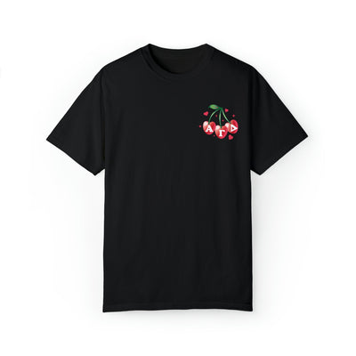 Alpha Gamma Delta Cherry Airbrush Sorority T-shirt