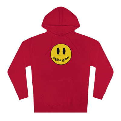 Alpha Gamma Delta Smiley Logo Drew Sorority Hoodie Alpha Gam Smiley Sweatshirt