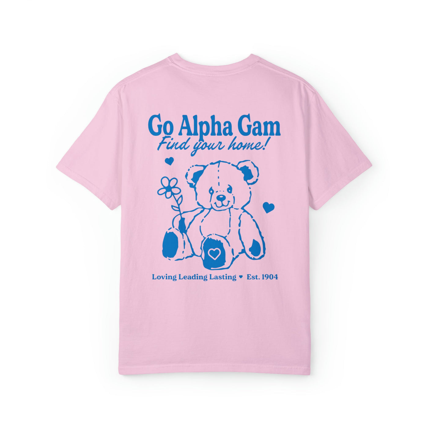 Alpha Gamma Delta Teddy Bear Sorority T-shirt