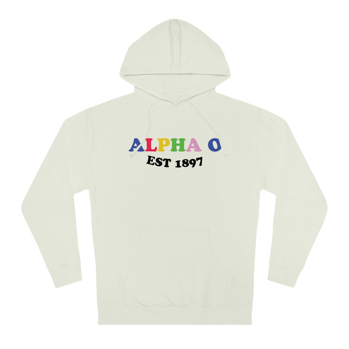 Alpha Omicron Pi Colorful Sorority Sweatshirt Alpha Hoodie
