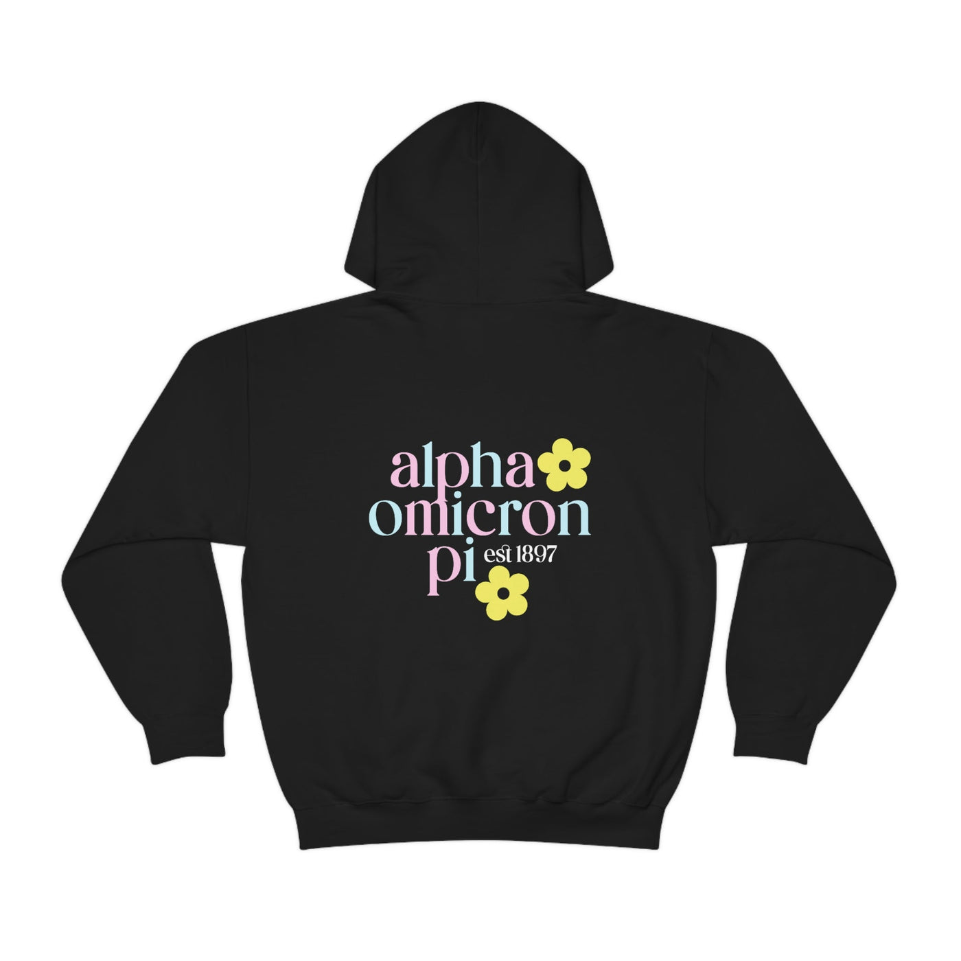Alpha Omicron Pi Flower Sweatshirt, Alpha O Sorority Hoodie
