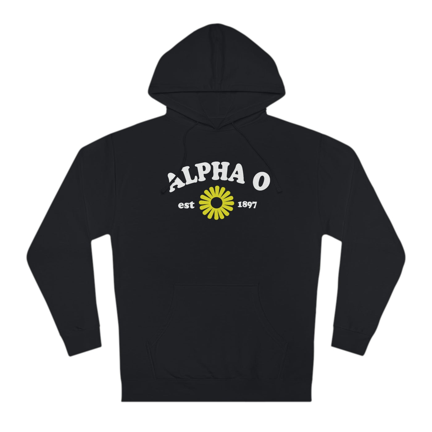 Alpha Omicron Pi Lavender Flower Sorority Hoodie | Trendy Sorority Alpha O Sweatshirt