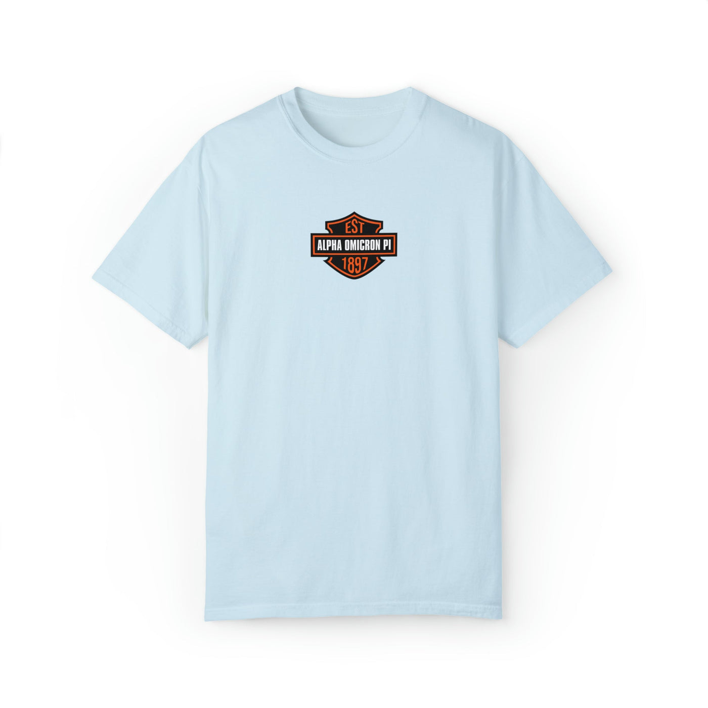 Alpha Omicron Pi Motorcycle Inspired Sorority T-shirt
