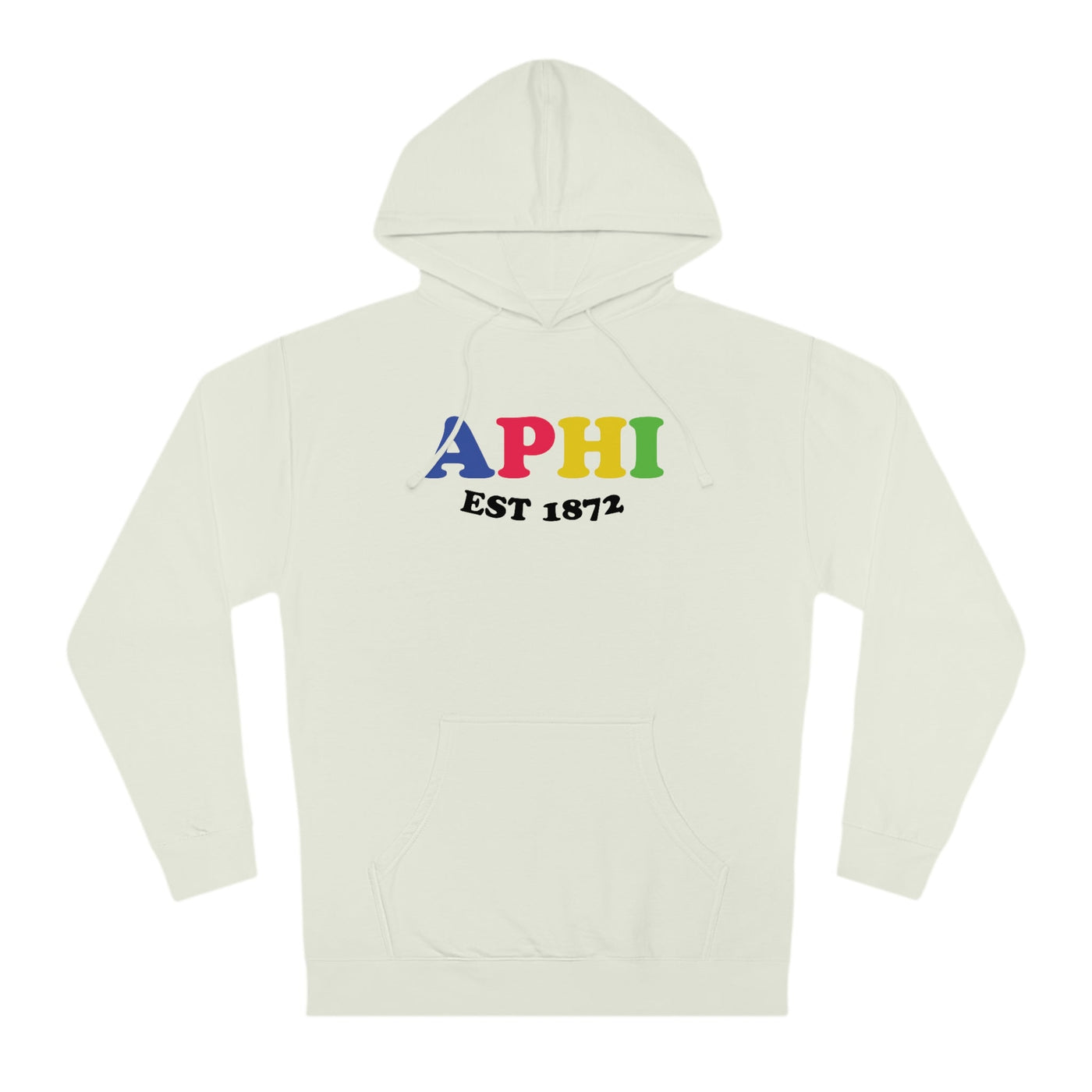Alpha Phi Colorful Sorority Sweatshirt Cute Local Optimist APhi Soft Cozy Hoodi