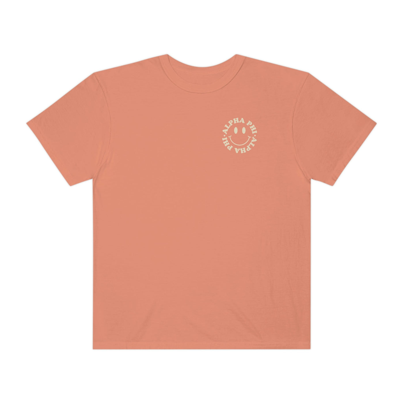 Alpha Phi Smile Sorority Comfy T-Shirt