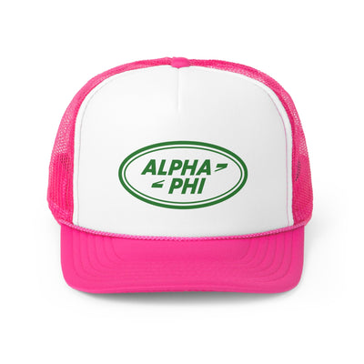 Alpha Phi Trendy Rover Trucker Hat