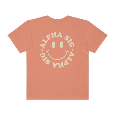 Alpha Sig Smile Sorority Comfy T-Shirt
