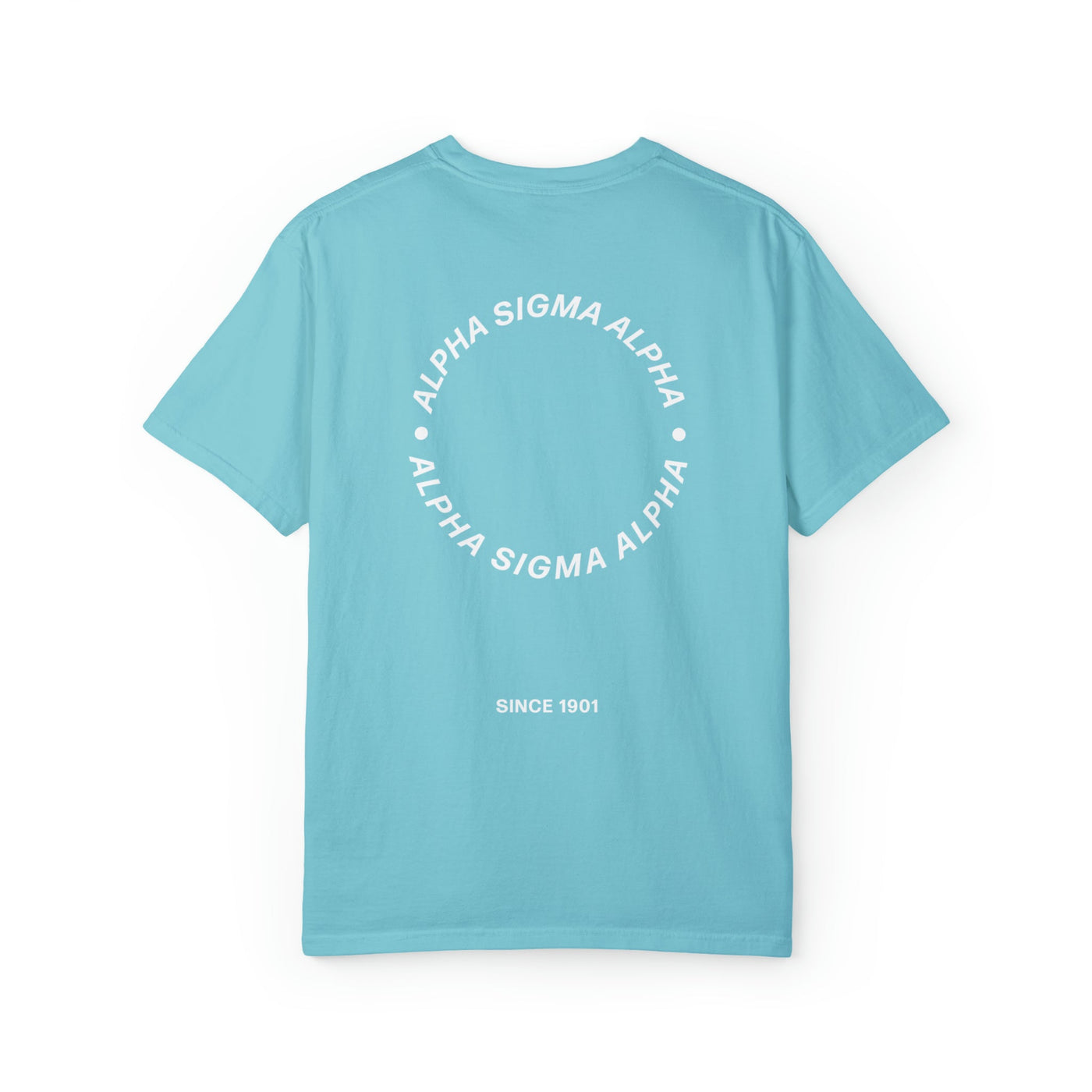 Alpha Sigma Alpha Simple Circle Sorority T-shirt