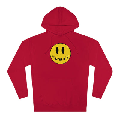 Alpha Sigma Alpha Smiley Logo Drew Sorority Hoodie Alpha Sig Sweatshirt