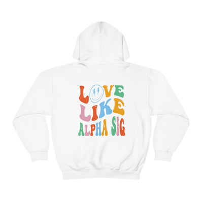 Alpha Sigma Alpha Soft Sorority Sweatshirt | Love Like Alpha Sig Sorority Hoodie