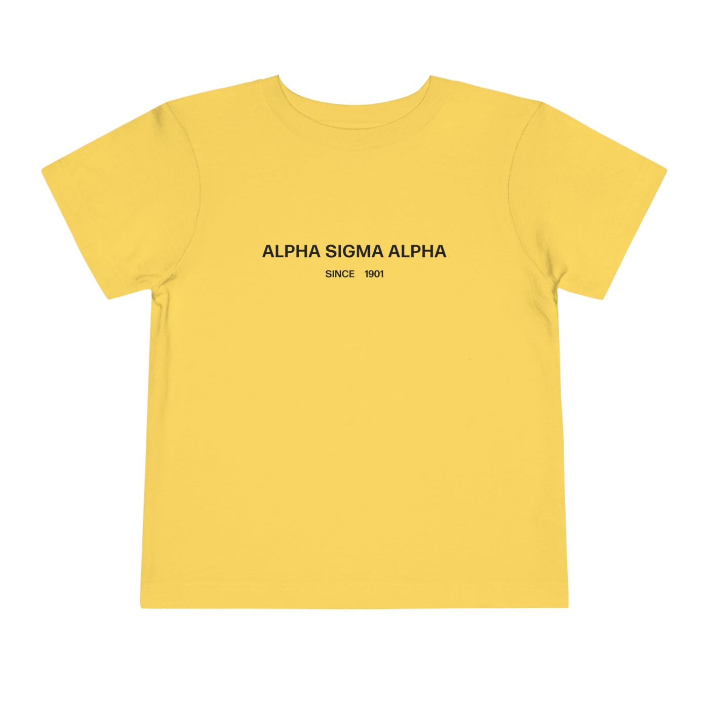 Alpha Sigma Alpha Sorority Baby Tee Crop Top