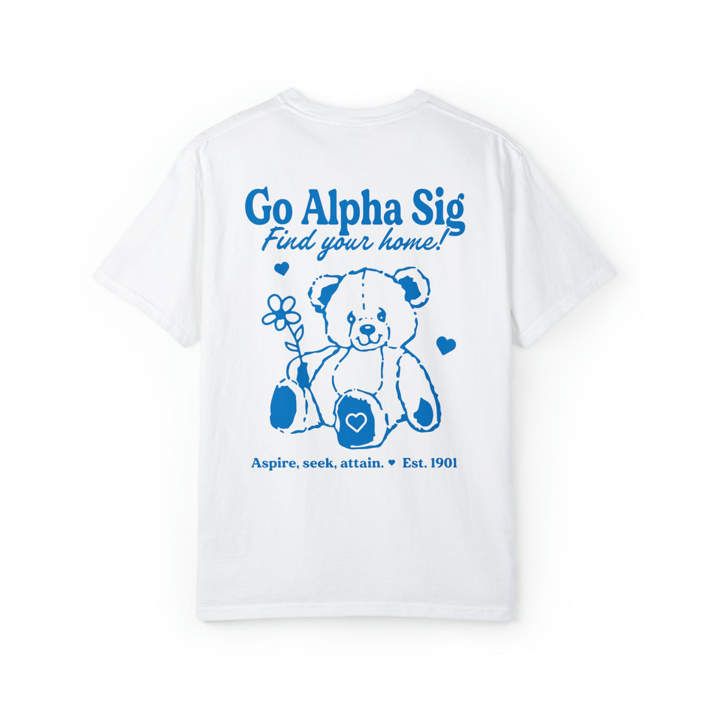 Alpha Sigma Alpha Teddy Bear Sorority T-shirt